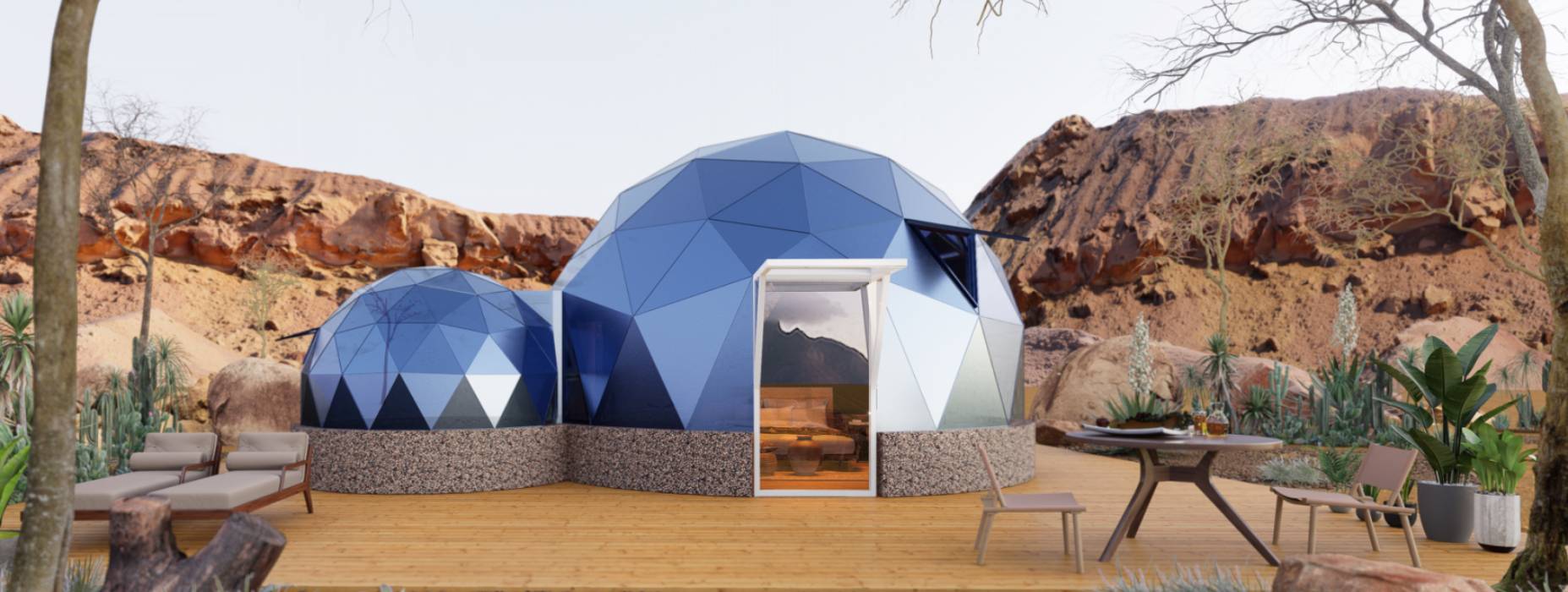 莱城区球形智能光伏玻璃星空房